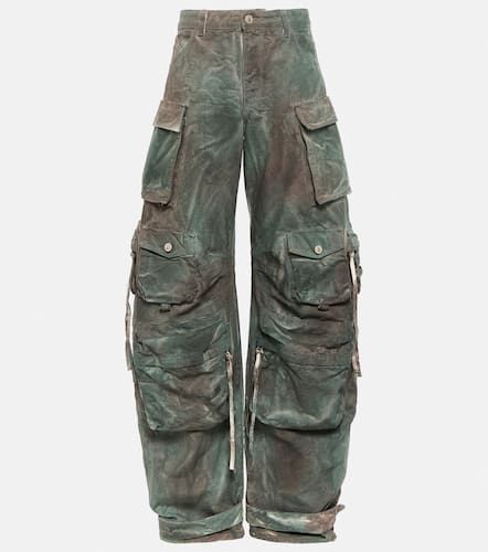 Pantalon cargo Fern oversize en jean - The Attico - Modalova