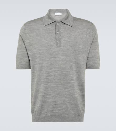 Wool, silk, and cashmere polo shirt - Lardini - Modalova