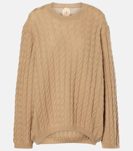 Pullover in lana e cashmere a trecce - Jardin des Orangers - Modalova