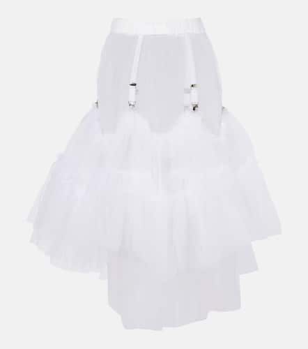 Sheer tulle midi skirt - Noir Kei Ninomiya - Modalova