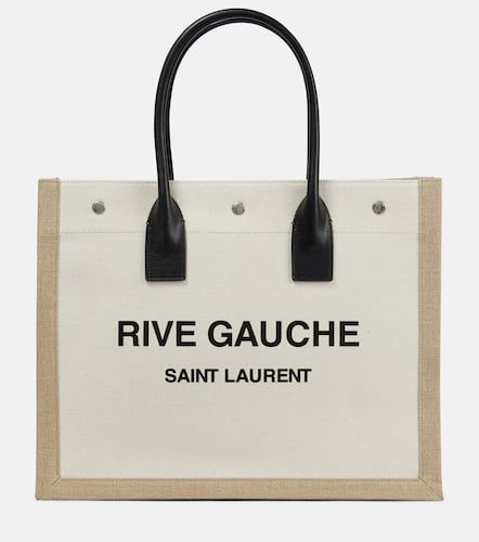 Rive Gauche Small canvas tote bag - Saint Laurent - Modalova