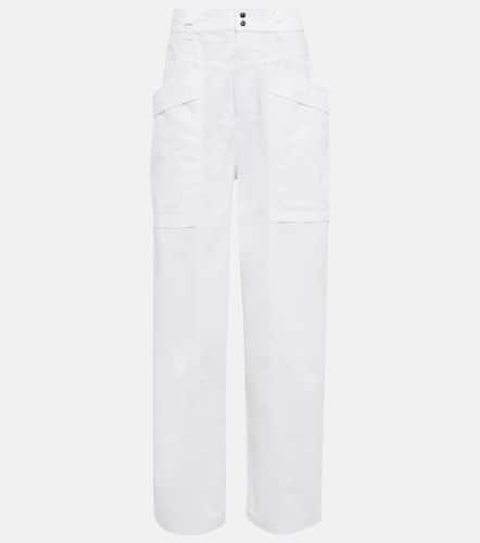 Pantalones Ruby de algodón de tiro alto - Marant Etoile - Modalova