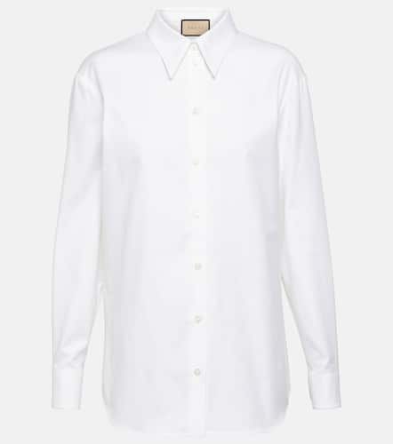 Gucci Camicia in popeline di cotone - Gucci - Modalova