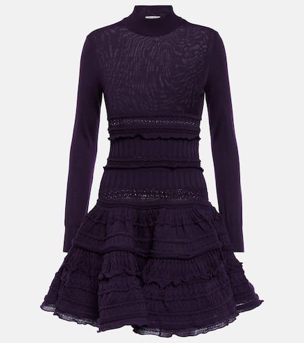 Alaïa Minikleid aus Schurwolle - Alaia - Modalova