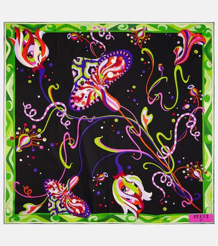 Pucci Fungo silk twill scarf - Pucci - Modalova