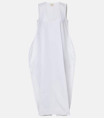 Vestido midi Coli de popelín de algodón - Khaite - Modalova
