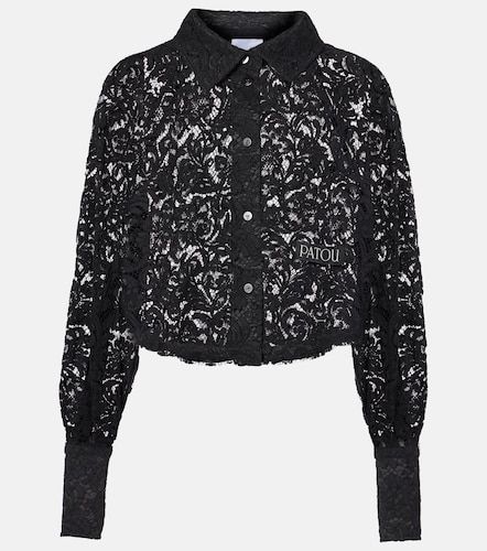 Patou Cropped lace blouse - Patou - Modalova