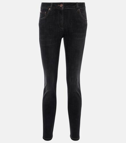 Jeans skinny de tiro alto - Brunello Cucinelli - Modalova