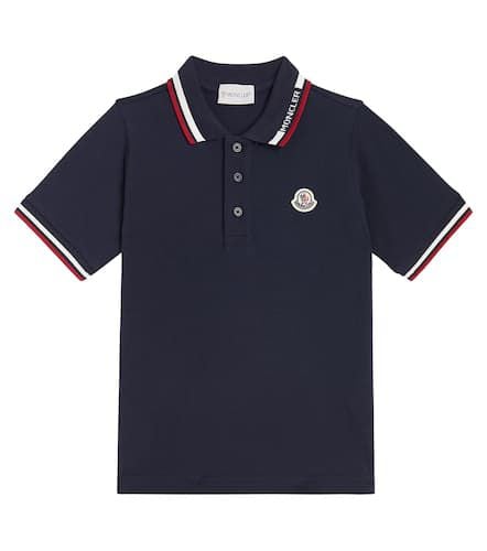 Moncler Enfant Cotton polo shirt - Moncler Enfant - Modalova