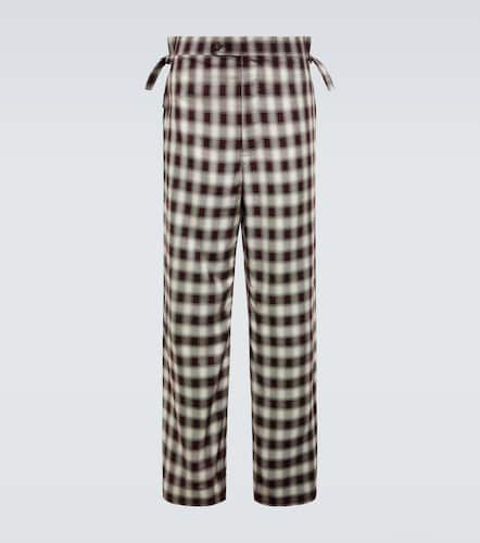 Bode Shadow checked straight pants - Bode - Modalova