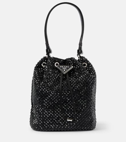 Bucket-Bag Mini mit Kristallen - Prada - Modalova