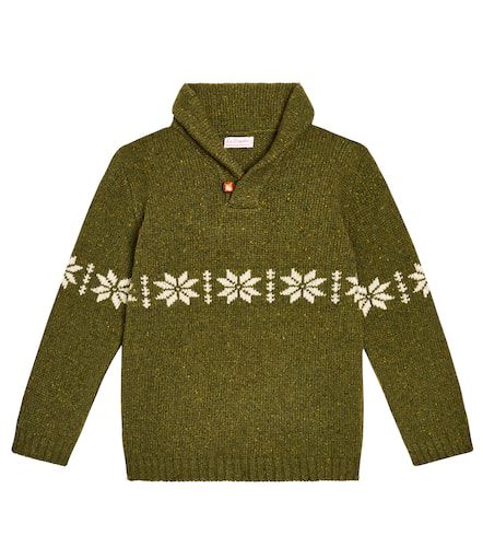 Goyo Fair Isle wool-blend sweater - La Coqueta - Modalova