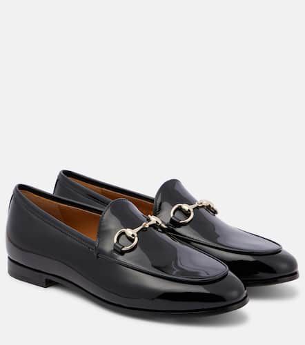 Jordaan Horsebit patent leather loafers - Gucci - Modalova