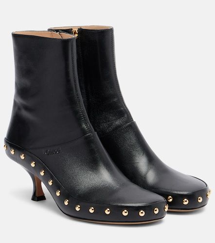Chloé Stivaletti Junie in pelle con borchie - Chloe - Modalova