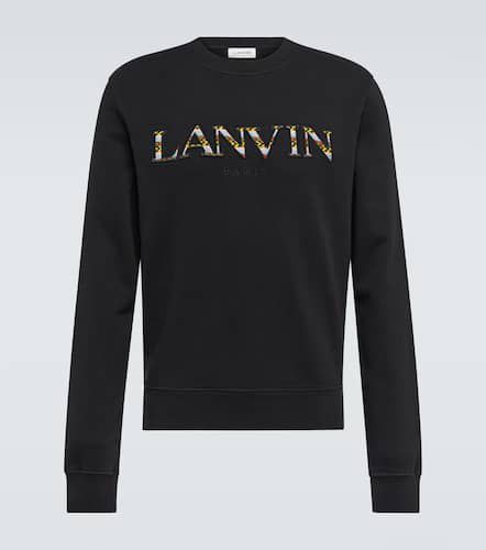 Besticktes Sweatshirt aus Baumwolle - Lanvin - Modalova