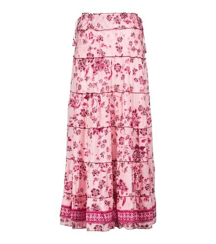 Camila floral maxi skirt - Poupette St Barth - Modalova