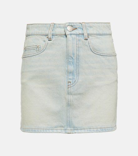 Ami Paris High-rise denim miniskirt - Ami Paris - Modalova