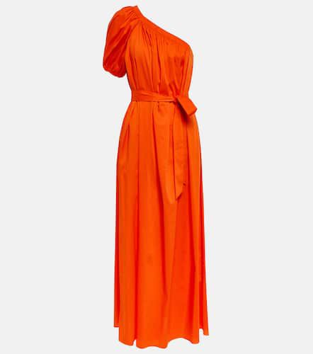 One-shoulder cotton-blend maxi dress - Diane von Furstenberg - Modalova