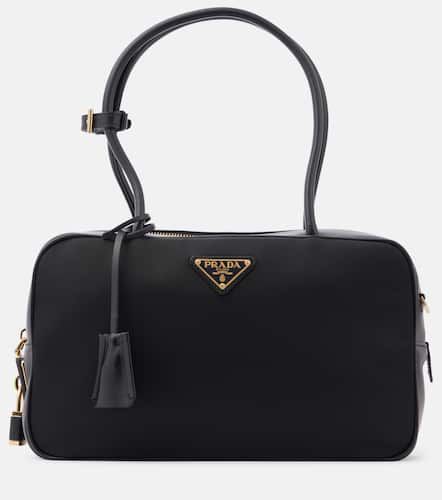 Bolso al hombro Medium de Re-Nylon con piel - Prada - Modalova