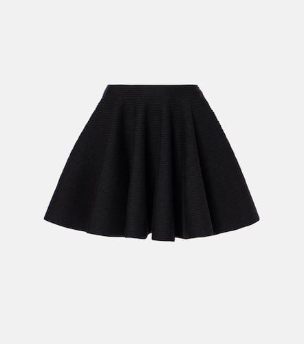 AlaÃ¯a Wool-blend miniskirt - Alaia - Modalova