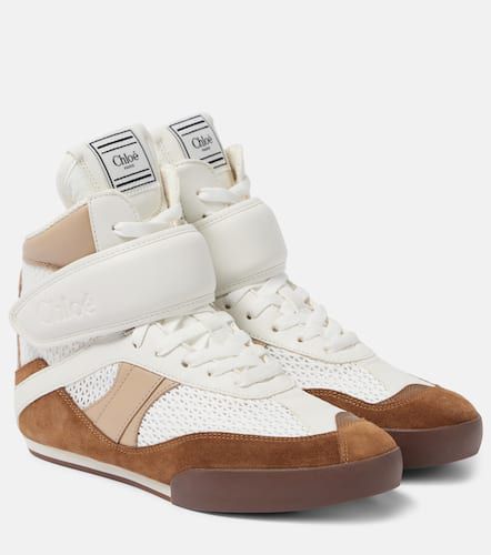 ChloÃ© ChloÃ© Kick leather high-top sneakers - Chloe - Modalova