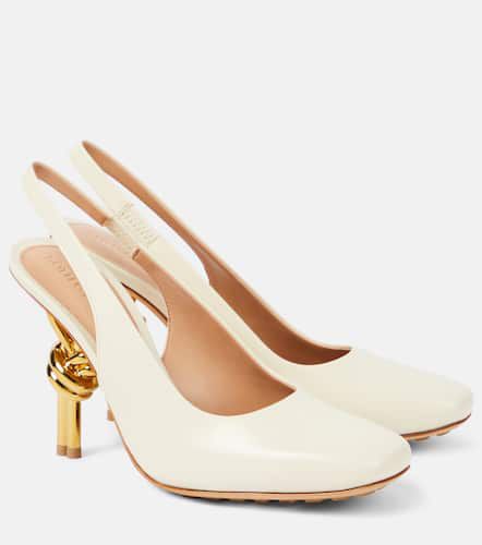 Knot leather slingback pumps - Bottega Veneta - Modalova