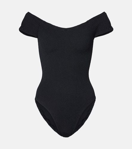 Hunza G Grace off-shoulder swimsuit - Hunza G - Modalova