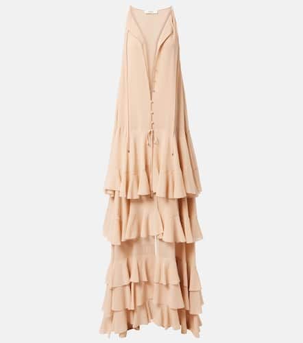 ChloÃ© Tiered silk georgette maxi dress - Chloe - Modalova