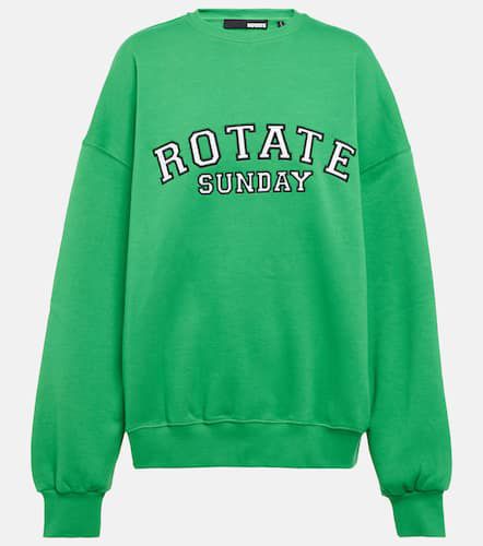 Rotate Iris logo cotton sweatshirt - Rotate - Modalova