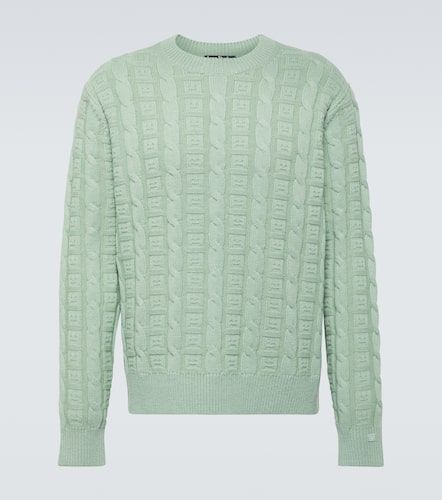 Cable-knit wool-blend sweater - Acne Studios - Modalova