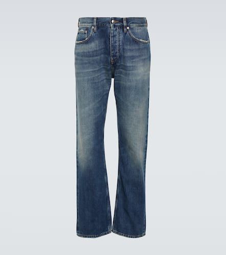 Jeans rectos en denim japonés - Burberry - Modalova