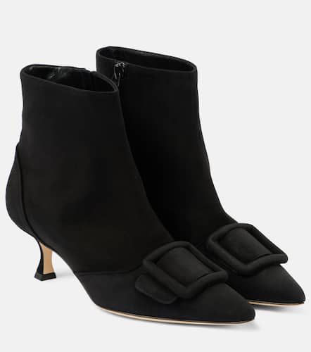 Baylow suede ankle boots - Manolo Blahnik - Modalova