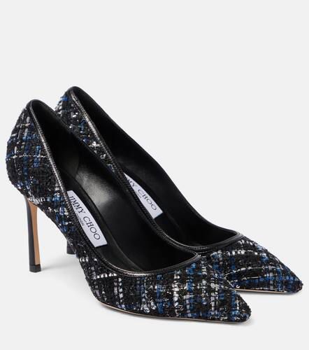 Jimmy Choo Pumps Romy 85 aus Tweed - Jimmy Choo - Modalova