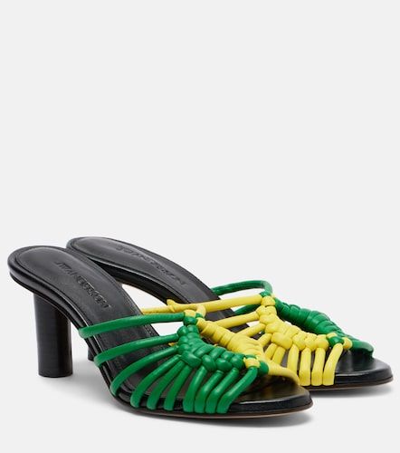 Plot woven leather mules - JW Anderson - Modalova