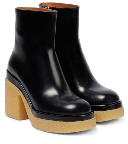 ChloÃ© Kurtys leather ankle boots - Chloe - Modalova