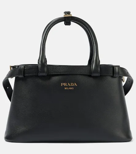 Buckle Small leather tote bag - Prada - Modalova