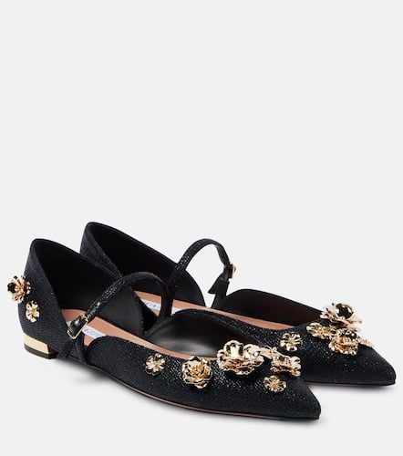 Bloom embellished ballet flats - Aquazzura - Modalova