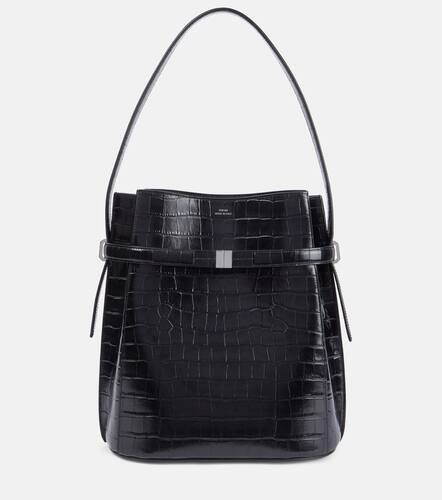 Belted Medium croc-effect leather tote bag - Toteme - Modalova