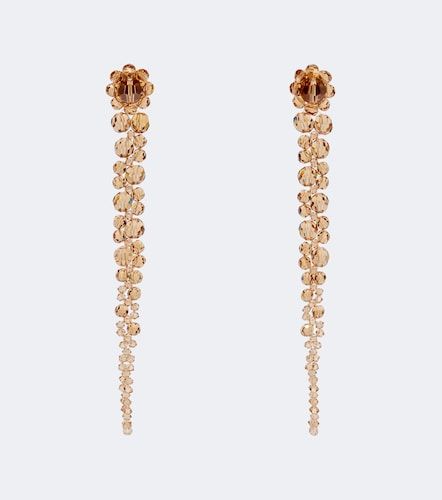 Crystal-embellished drop earrings - Simone Rocha - Modalova