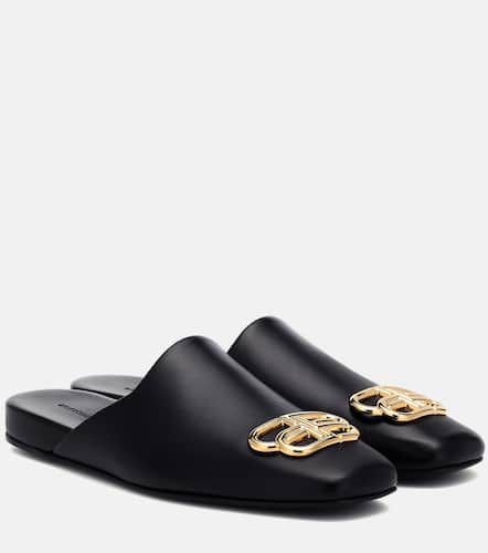 Balenciaga Cosy BB leather slippers - Balenciaga - Modalova