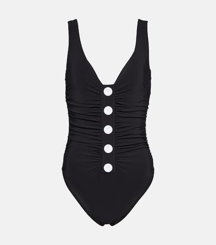 Basics square-neck swimsuit - Karla Colletto - Modalova