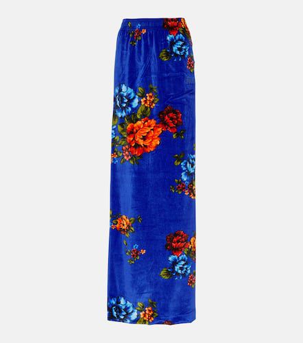 Falda larga floral de tiro alto - Vetements - Modalova