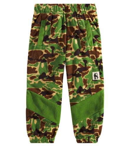 Camouflage fleece sweatpants - Mini Rodini - Modalova