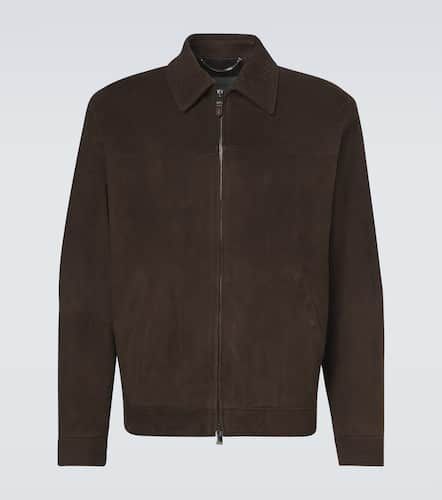 Canali Giacca blouson in suede - Canali - Modalova
