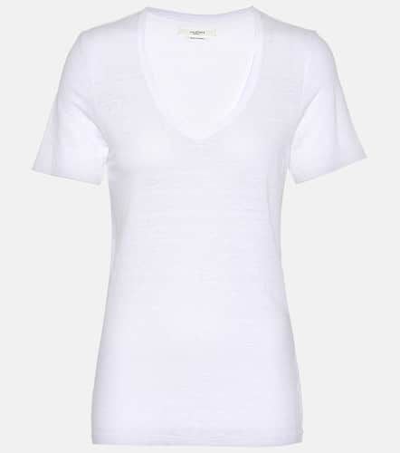 Marant Etoile Kranger linen T-shirt - Marant Etoile - Modalova