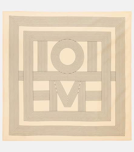 Toteme Monogram silk scarf - Toteme - Modalova