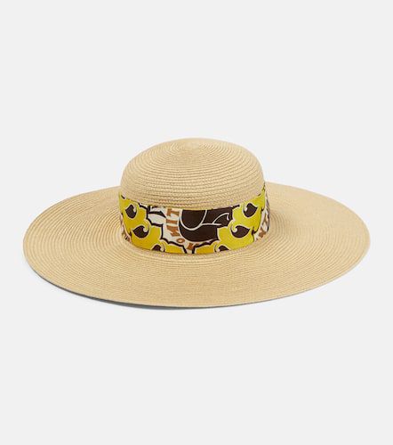 Sombrero con ribete de pañuelo - Valentino - Modalova