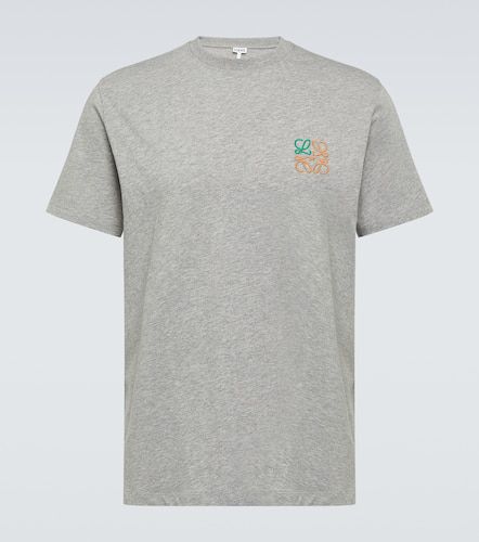 T-shirt Anagram in jersey di cotone - Loewe - Modalova