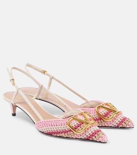 Pumps slingback VLogo Signature 40 - Valentino Garavani - Modalova