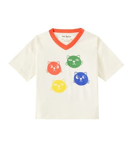 Camiseta de jersey de algodón estampada - Mini Rodini - Modalova